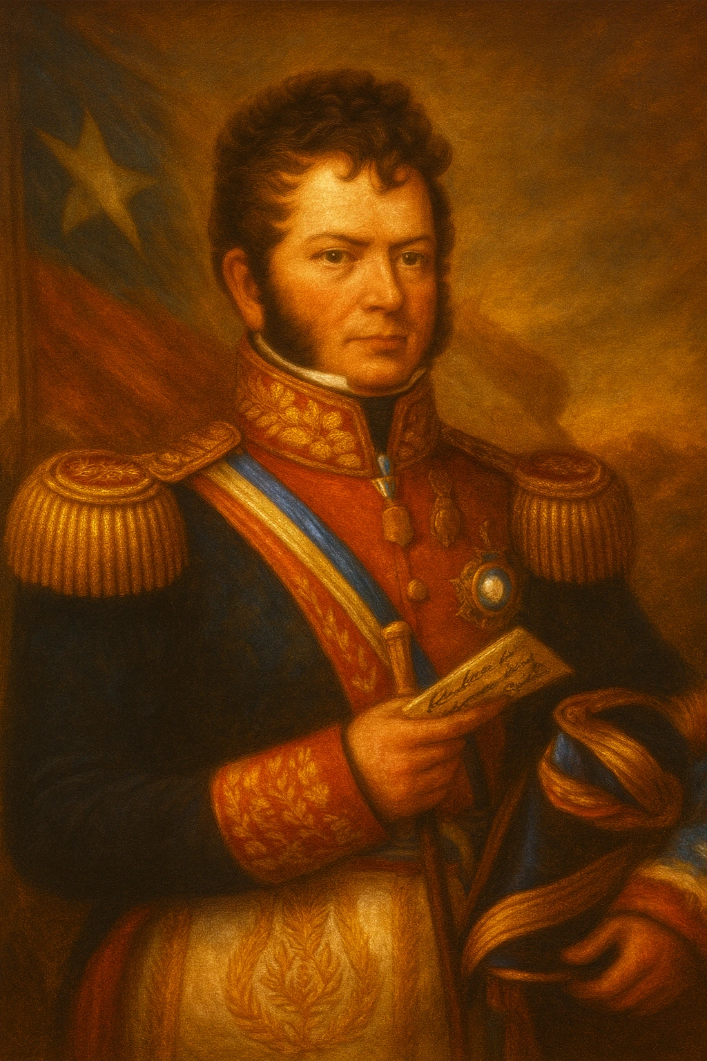 Retrato de Bernardo O'Higgins Riquelme