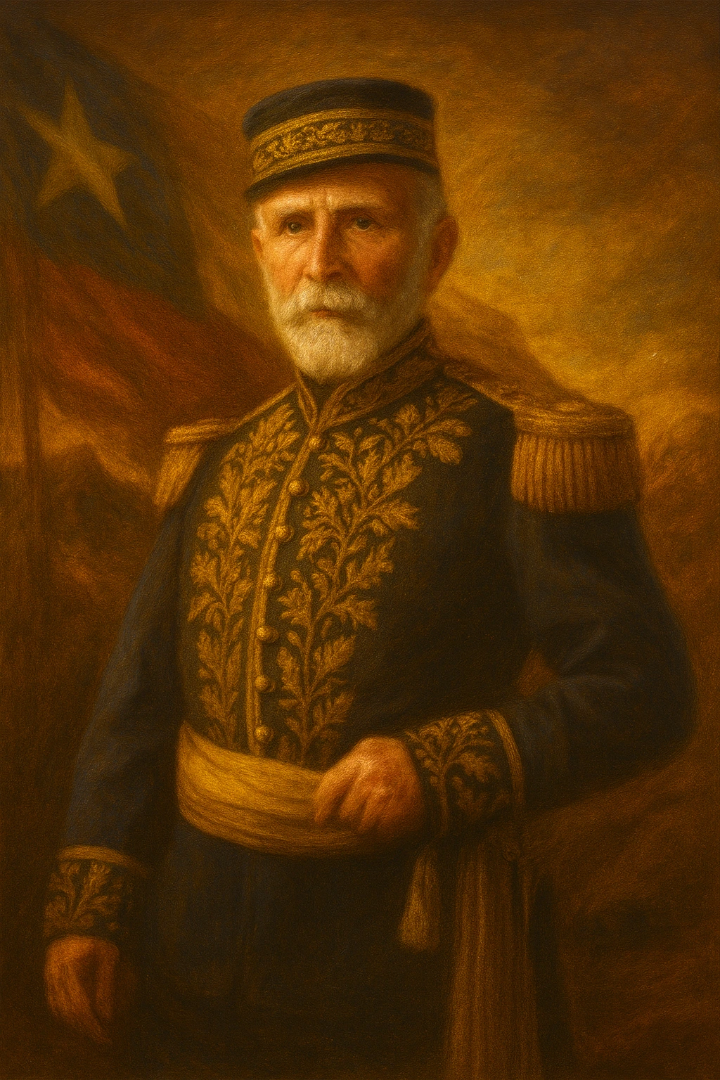 Retrato de Cornelio Saavedra Rodríguez
