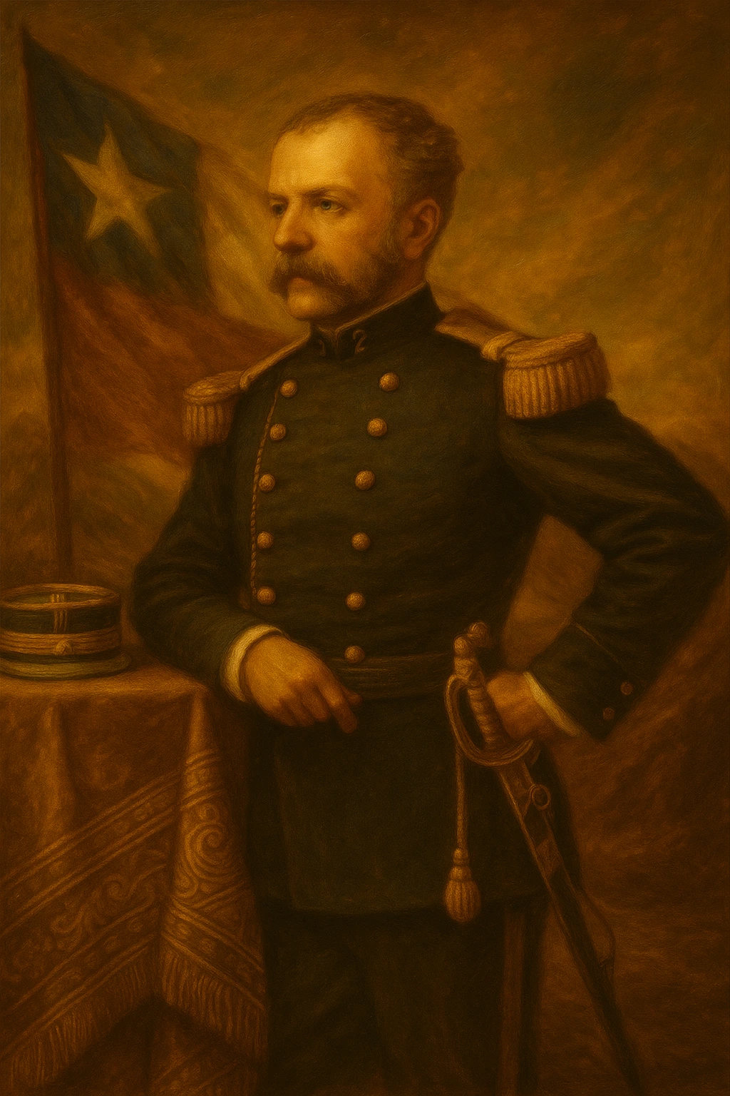 Retrato de Eleuterio Ramírez Molina