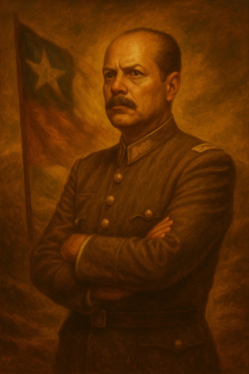 Retrato de Herman Brady Roche