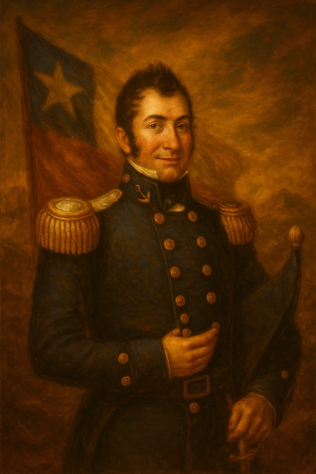 Retrato de Hipólito Bouchard