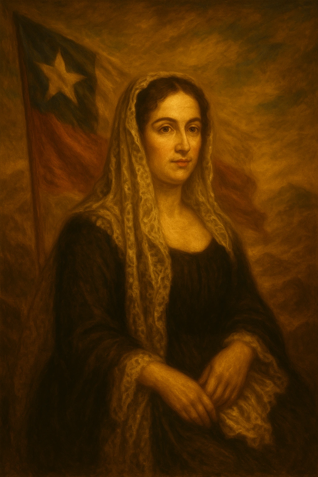 Retrato de Javiera Carrera