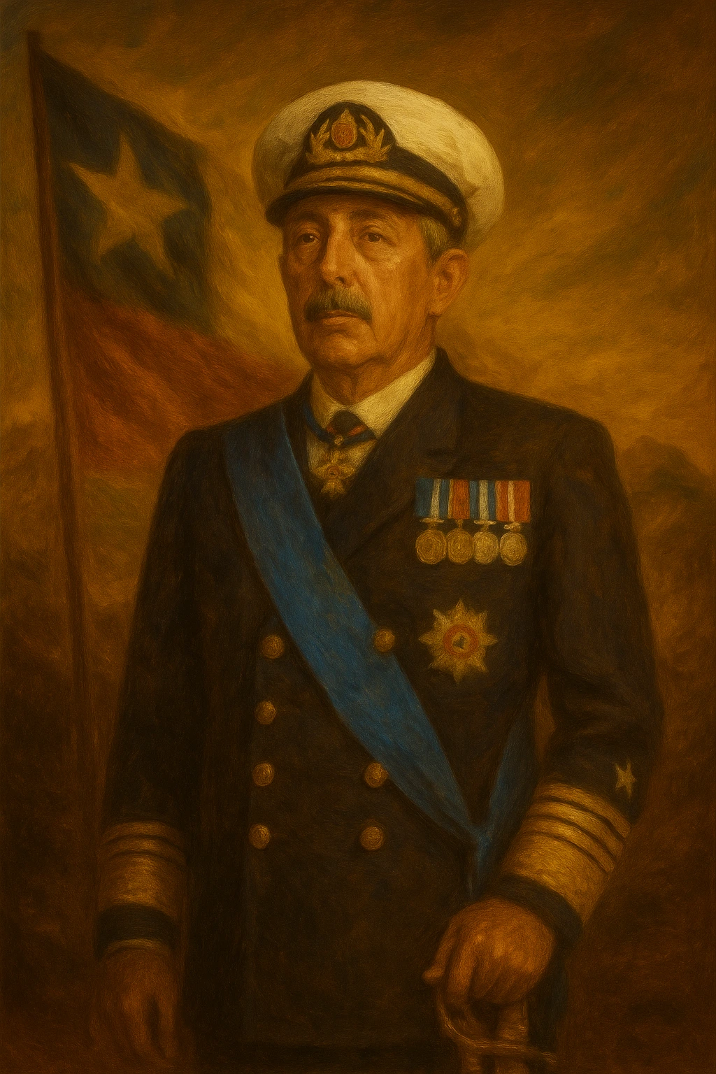Retrato de José Toribio Merino Castro