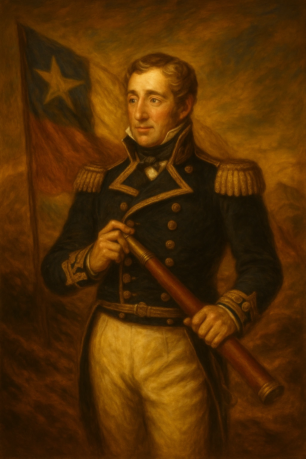 Retrato de Lord Thomas Cochrane