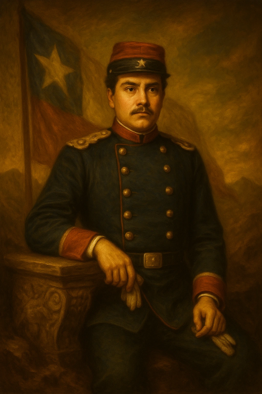 Retrato de Luis Cruz Martínez