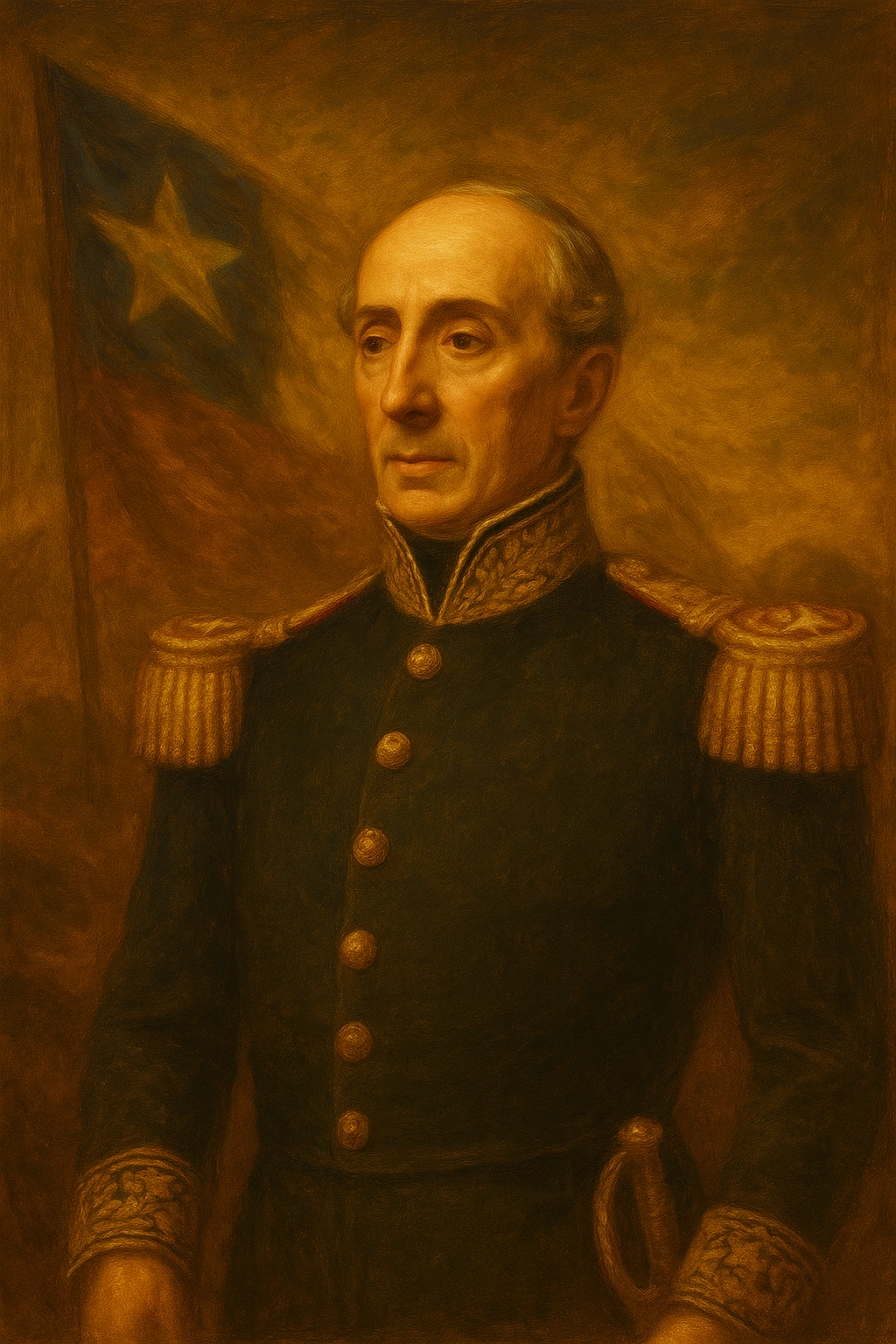 Retrato de Manuel Blanco Encalada