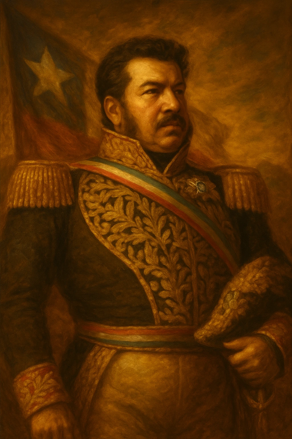 Retrato de Manuel Bulnes Prieto