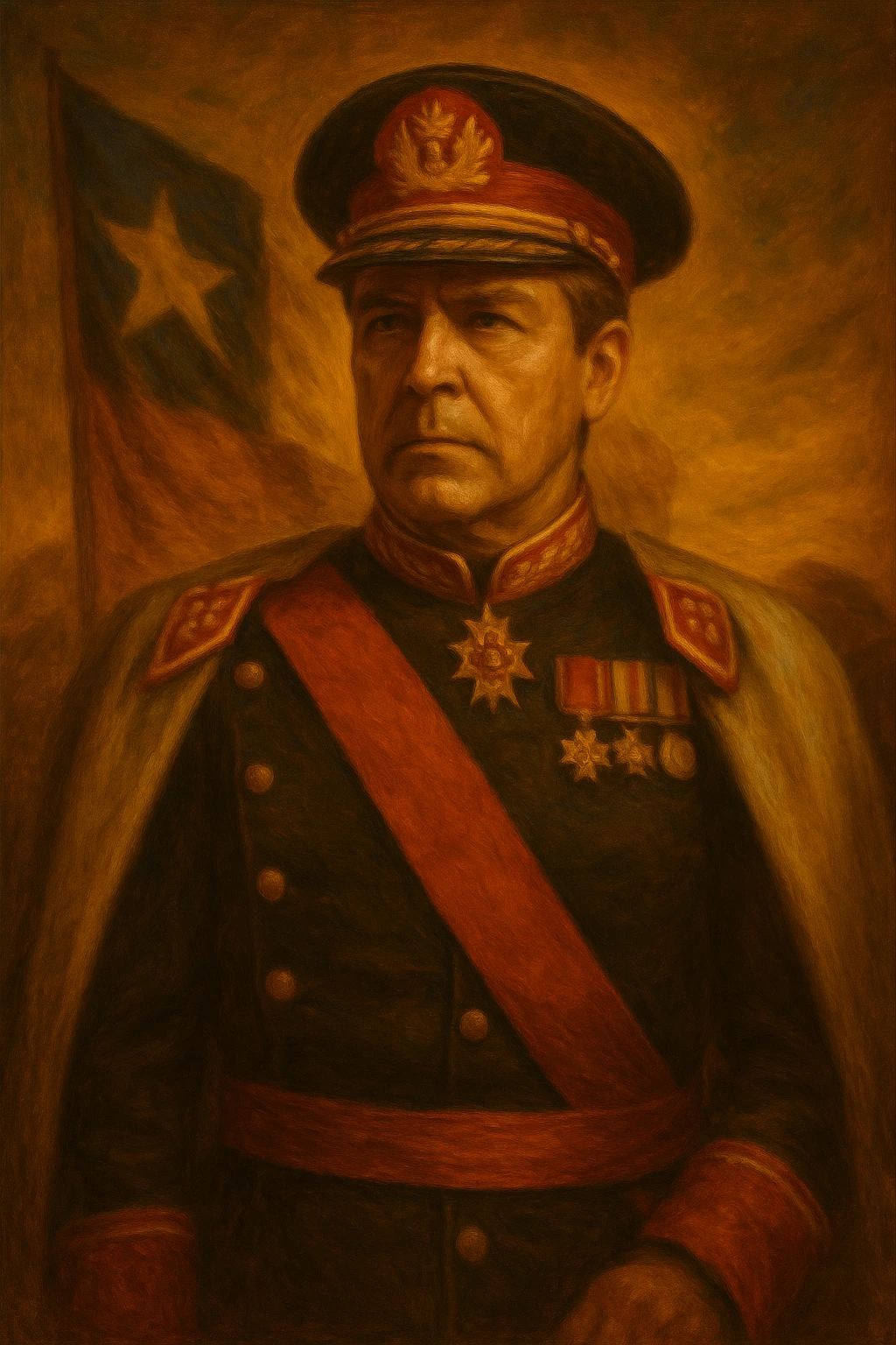 Retrato de Washington Carrasco Fernández
