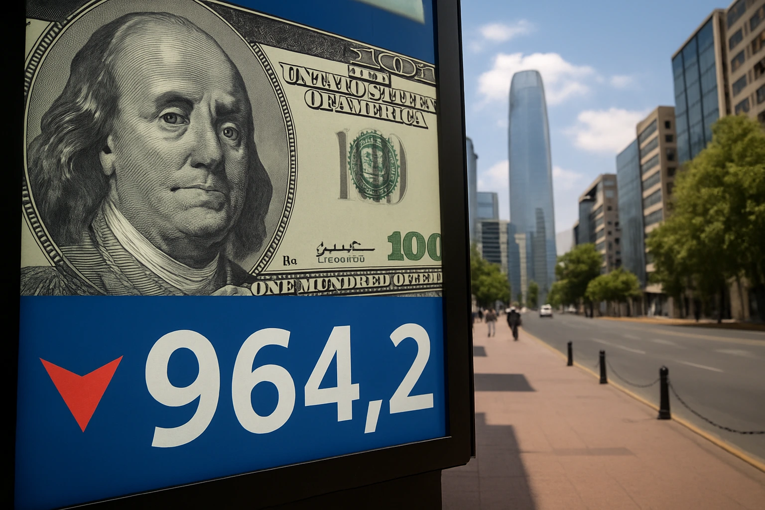  Dólar cede pero sigue alto: Imacec de 1,8% no disipa dudas sobre economía chilena